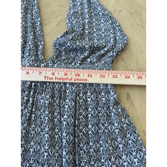 LULUS Boho Maxi Dress Coastal Floral Fairy Romantic Beach Resort Tropical Sexy M - Picture 8 of 14